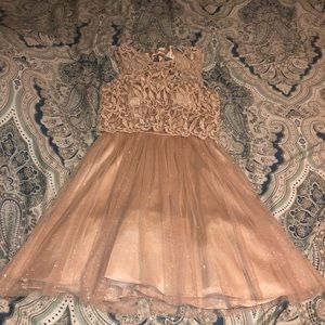 Gold Formal/Party Dress